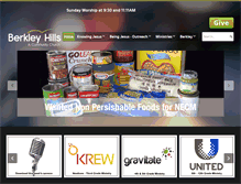 Tablet Screenshot of berkleyhills.org